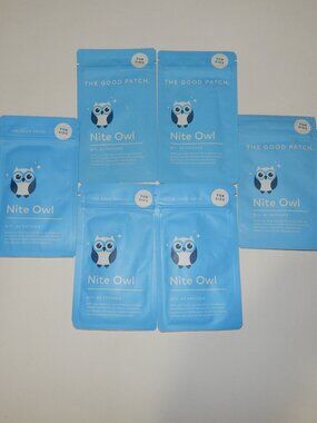 6 The Good Patch Nite Owl Kids Sleep Patch Tart Cherry Chamomile  36 Patches
